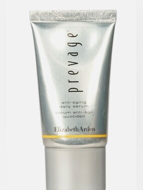 New Elizabeth Arden Prevage Daily Serum Tube in Silver with Gold Accent